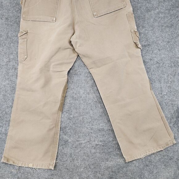 Blaklader Mens 44x32 Canvas WorkWear Double Knee Utility Tools Carpenter Pants - Picture 14 of 16